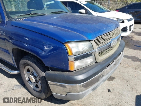 2004 Chevrolet Silverado 1500 Work Truck with VIN 1GCEC14X44Z140886, listed as a IAAI auction lot 41681183 with 209,844 mi miles. Bid and sale history available at carsss.com. Image 6.