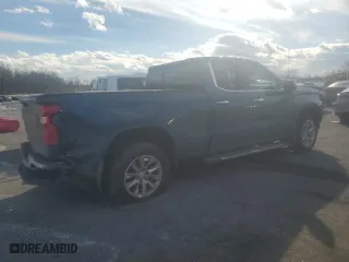 2019 Chevrolet Silverado 1500 LTZ with VIN 1GCRYGED7KZ236213, listed as a Copart auction lot 43040255 with 0 mi miles and Salvage Title. Bid and sale history available at carsss.com. Image 3.