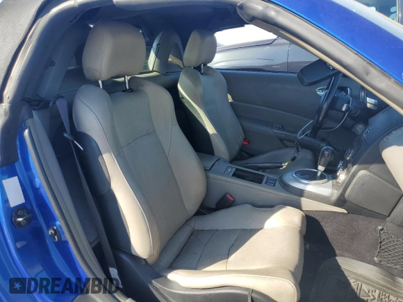 2006 Nissan 350Z Touring with VIN JN1AZ36A36M450628, listed as a Copart auction lot 75018954 with 76,763 mi miles and Salvage Title. Bid and sale history available at DreamBid. Image 10.