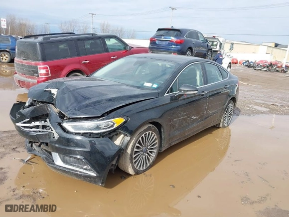 2018 Ford Fusion SE with VIN 3FA6P0HD6JR179665, listed as a IAAI auction lot 41719833 with 73,412 mi miles. Bid and sale history available at carsss.com. Image 2.