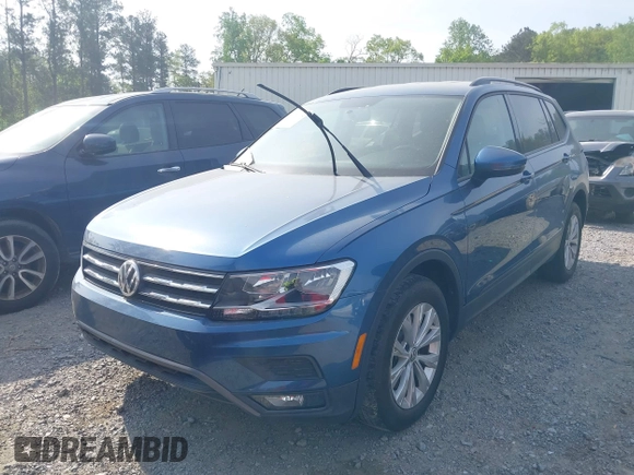 2018 Volkswagen Tiguan S with VIN 3VV0B7AXXJM018455, listed as a IAAI auction lot 41979115 with 92,104 mi miles and . Bid and sale history available at DreamBid. Image 17.