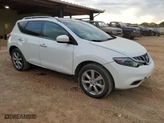 2014 Nissan Murano LE with VIN JN8AZ1MU6EW404314, listed as a Copart auction lot 76243494 with 112,167 mi miles and Salvage Title. Bid and sale history available at carsss.com. Image 4.