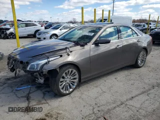 2014 Cadillac CTS Premium AWD with VIN 1G6AZ5S39E0163786, listed as a Copart auction lot 47774235 with 111,408 mi miles and Salvage Title. Bid and sale history available at DreamBid. Image 1.