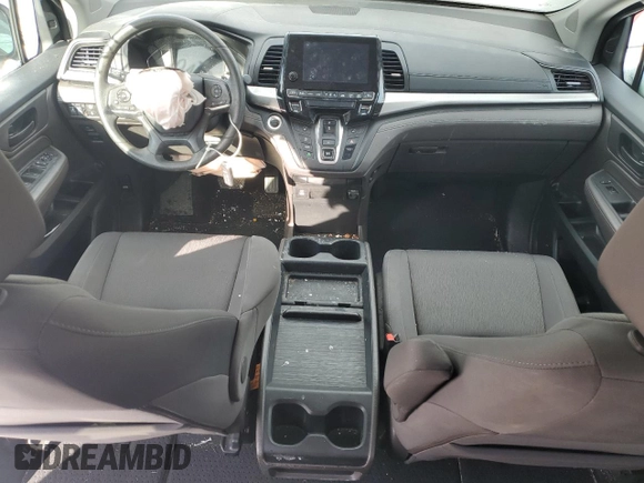 2022 Honda Odyssey EX with VIN 5FNRL6H53NB017028, listed as a Copart auction lot 88647385 with Not Provided miles and Salvage Title. Bid and sale history available at DreamBid. Image 8.