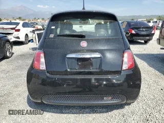 2016 FIAT 500e with VIN 3C3CFFGE2GT170300, listed as a Copart auction lot 54011115 with 28,674 mi miles and Clean Title. Bid and sale history available at carsss.com. Image 6.