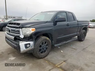 2016 Toyota Tundra SR z VIN 5TFRM5F19GX104285, wystawiony jako Copart lot #58734415 z przebiegiem 120 321 mil mil oraz Szkoda całkowita • Salvage title. Historia ofert i sprzedaży dostępna na DreamBid. Obrazek 1.