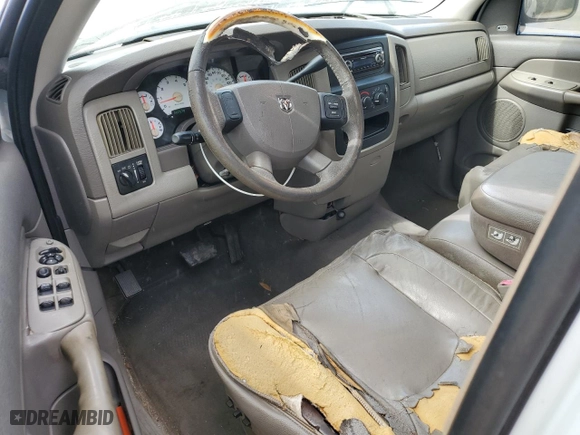 2004 Dodge Ram 1500 SLT with VIN 1D7HA18N44S516545, listed as a Copart auction lot 49550665 with 222,570 mi miles and Salvage Title. Bid and sale history available at carsss.com. Image 8.