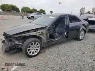2014 Cadillac CTS Luxury RWD with VIN 1G6AR5S33E0160690, listed as a Copart auction lot 59175415 with 114,565 mi miles and Salvage title. Bid and sale history available at DreamBid. Image 1.