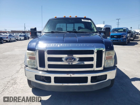 2008 Ford F-550 XL with VIN 1FDAW56R78ED93561, listed as a Copart auction lot 49654555 with 134,722 mi miles and Clean Title. Bid and sale history available at carsss.com. Image 5.