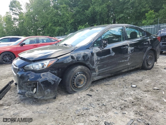 2017 Subaru Impreza with VIN 4S3GKAA6XH1607837, listed as a Copart auction lot 58811274 with 77,327 mi miles and Salvage Title. Bid and sale history available at carsss.com. Image 1.