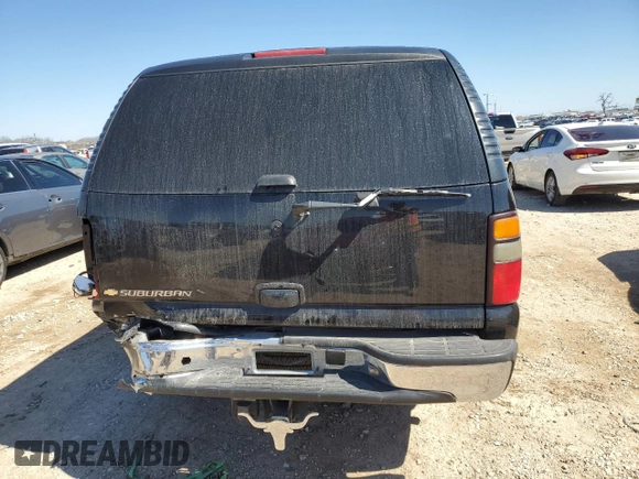 2006 Chevrolet Suburban LT with VIN 3GNEC16Z56G117951, listed as a Copart auction lot 46730485 with 166,994 mi miles and Salvage Title. Bid and sale history available at carsss.com. Image 6.