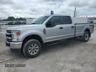 2021 Ford F-250 XL with VIN 1FT7W2BN4MEC34068, listed as a Copart auction lot 56730745 with 53,411 mi miles and Salvage title. Bid and sale history available at DreamBid. Image 1.
