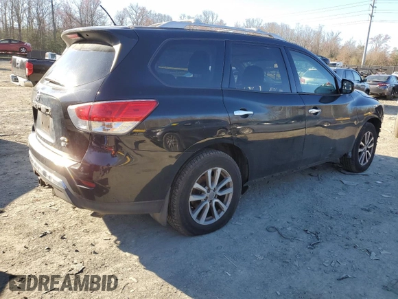 2016 Nissan Pathfinder S with VIN 5N1AR2MM5GC622732, listed as a Copart auction lot 49073495 with 108,028 mi miles and Non repairable. Bid and sale history available at DreamBid. Image 3.