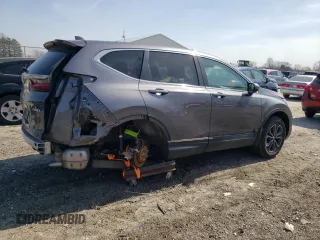 2020 Honda CR-V EX with VIN 2HKRW2H50LH628021, listed as a Copart auction lot 48953955 with 69,565 mi miles and Salvage Title. Bid and sale history available at carsss.com. Image 3.