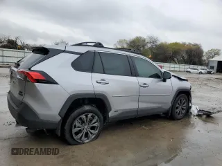 2024 Toyota RAV4 Hybrid XLE Premium with VIN 4T3B6RFV9RU167402, listed as a Copart auction lot 89083875 with 5,923 mi miles and Salvage Title. Bid and sale history available at DreamBid. Image 3.