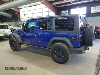 2020 Jeep Wrangler Unlimited Sport Altitude with VIN 1C4HJXDG3LW174064, listed as a Copart auction lot 63650625 with 209,226 mi miles and Clean title. Bid and sale history available at DreamBid. Image 2.