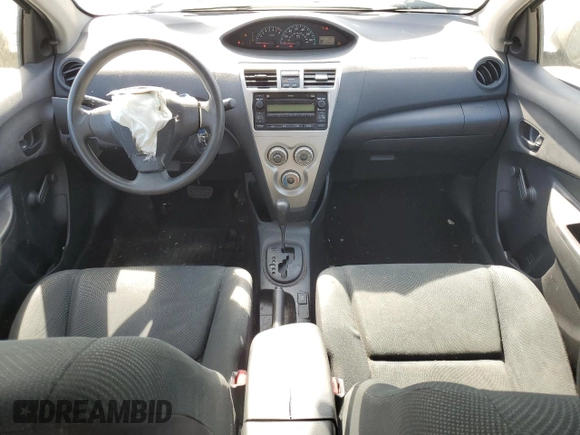 2010 Toyota Yaris with VIN JTDBT4K35A1355708, listed as a Copart auction lot 54347695 with 103,689 mi miles and Salvage Title. Bid and sale history available at carsss.com. Image 8.