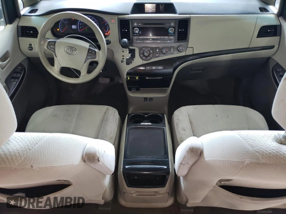 2012 Toyota Sienna LE AAS with VIN 5TDKK3DCXCS224922, listed as a Copart auction lot 57770865 with 210,320 mi miles and Salvage title. Bid and sale history available at DreamBid. Image 8.