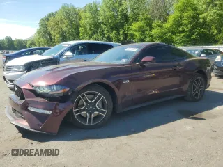 2018 Ford Mustang GT с VIN 1FA6P8CF5J5127423, выставлен на аукционе Copart как лот 55831865 с пробегом 57 968 миль миль и Списание • Salvage title. История ставок и продаж доступна на DreamBid. Изображение 1.