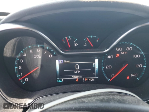 2018 Chevrolet Impala LT z VIN 2G1105S35J9138061, wystawiony jako Copart lot #57300635 z przebiegiem 133 601 mil mil oraz Szkoda całkowita • Salvage title. Historia ofert i sprzedaży dostępna na DreamBid. Obrazek 9.