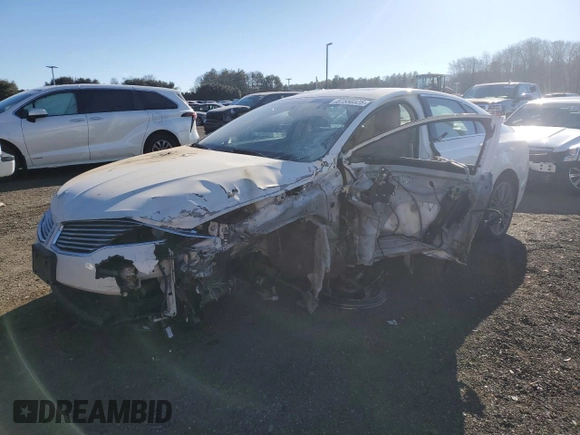 2013 Lincoln MKZ with VIN 3LN6L2J94DR817273, listed as a Copart auction lot 87550325 with 118,448 mi miles and Salvage Title. Bid and sale history available at carsss.com. Image 1.