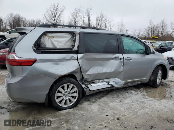 2017 Toyota Sienna LE with VIN 5TDJZ3DC5HS173988, listed as a Copart auction lot 46996375 with 67,971 mi miles and Salvage Title. Bid and sale history available at carsss.com. Image 3.