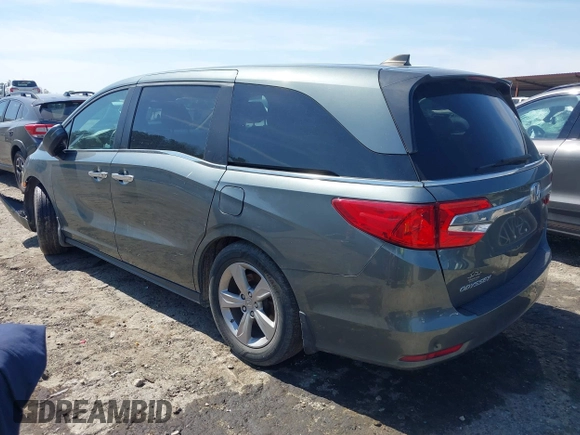 2018 Honda Odyssey EX-L with VIN 5FNRL6H76JB074903, listed as a IAAI auction lot 41834327 with 133,250 mi miles. Bid and sale history available at carsss.com. Image 3.