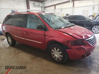 2007 Chrysler Town & Country LWB Touring with VIN 2A4GP54L17R260302, listed as a Copart auction lot 79757004 with 122,257 mi miles and Non Repairable. Bid and sale history available at carsss.com. Image 4.