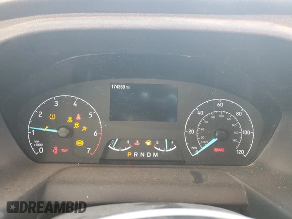2020 Ford Transit with VIN 1FTBW9CGXLKB19851, listed as a Copart auction lot 83315454 with 174,359 mi miles and Salvage title. Bid and sale history available at DreamBid. Image 9.