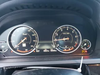 2014 BMW 7 Series 740Li xDrive with VIN WBAYF4C57ED281954, listed as a Copart auction lot 85297394 with 63,535 mi miles and Salvage Title. Bid and sale history available at carsss.com. Image 9.