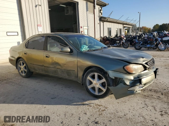 2002 Infiniti I35 Luxury with VIN JNKDA31A62T014458, listed as a Copart auction lot 77677764 with 169,007 mi miles and Salvage Title. Bid and sale history available at DreamBid. Image 4.