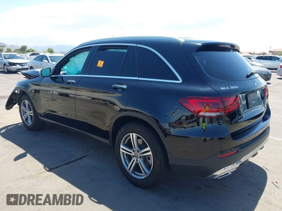 2021 Mercedes-Benz GLC 300 with VIN W1N0G8DB3MV296283, listed as a IAAI auction lot 42793090 with Not provided miles and . Bid and sale history available at DreamBid. Image 3.