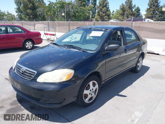 2006 Toyota Corolla CE with VIN JTDBR32E960078181, listed as a IAAI auction lot 42671183 with 166,146 mi miles and . Bid and sale history available at DreamBid. Image 6.