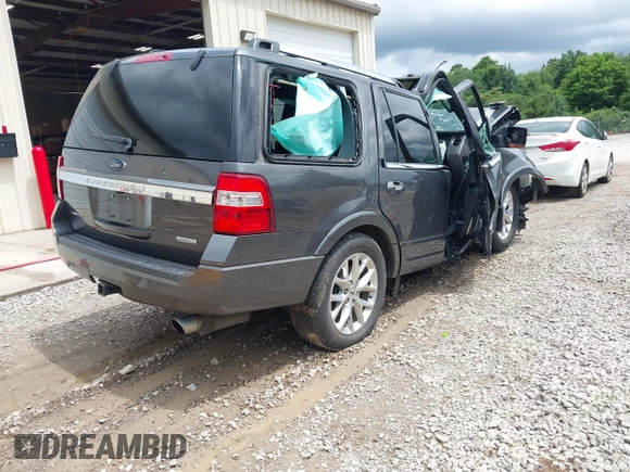 2017 Ford Expedition Limited z VIN 1FMJU1KT1HEA60160, wystawiony jako IAAI lot #42431602 z przebiegiem 89 158 mil mil oraz . Historia ofert i sprzedaży dostępna na DreamBid. Obrazek 4.