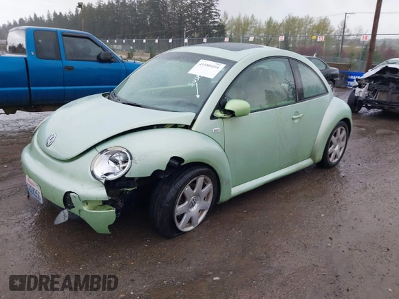 2001 Volkswagen Beetle GLX with VIN 3VWDD21CX1M463267, listed as a IAAI auction lot 41980454 with 120,178 mi miles and . Bid and sale history available at DreamBid. Image 2.