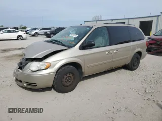 2007 Chrysler Town & Country LWB LX with VIN 2A4GP44R27R341095, listed as a Copart auction lot 50316124 with 184,149 mi miles and Salvage Title. Bid and sale history available at carsss.com. Image 1.
