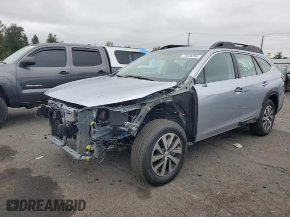 2025 Subaru Outback with VIN 4S4BTAAC4S3113901, listed as a Copart auction lot 72236284 with 537 mi miles and Salvage Title. Bid and sale history available at carsss.com. Image 1.