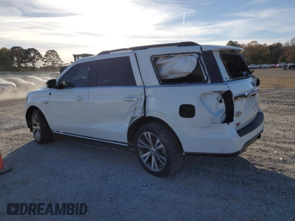 2021 Ford Expedition King Ranch with VIN 1FMJU1PT6MEA73909, listed as a Copart auction lot 83511164 with 42,333 mi miles and Salvage Title. Bid and sale history available at carsss.com. Image 2.
