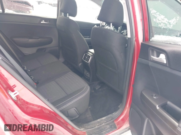 2018 Kia Sportage LX with VIN KNDPMCAC8J7324190, listed as a IAAI auction lot 41599162 with 41,573 mi miles. Bid and sale history available at carsss.com. Image 8.