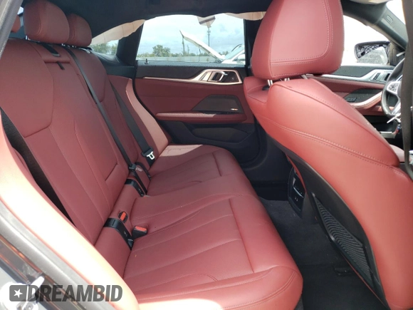 2023 BMW i4 eDrive40 with VIN WBY73AW00PFN90032, listed as a Copart auction lot 59993324 with 15,913 mi miles and Non Repairable. Bid and sale history available at carsss.com. Image 10.