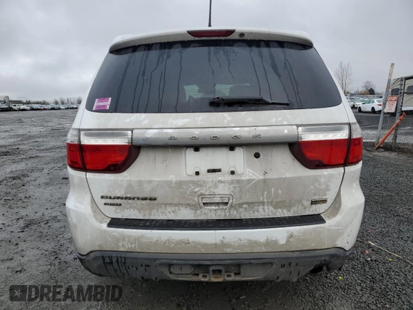 2013 Dodge Durango Special Service with VIN 1C4RDJFG9DC684444, listed as a Copart auction lot 43561295 with 140,396 mi miles and Salvage Title. Bid and sale history available at carsss.com. Image 6.