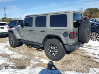 2018 Jeep Wrangler Unlimited Rubicon with VIN 1C4HJXFN5JW332073, listed as a Copart auction lot 89387295 with Not provided miles and Salvage title. Bid and sale history available at DreamBid. Image 2.