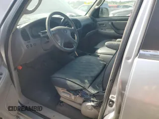 2002 Toyota Sequoia SR5 with VIN 5TDZT34AX2S088252, listed as a Copart auction lot 50525385 with Not Provided miles and Salvage Title. Bid and sale history available at carsss.com. Image 7.