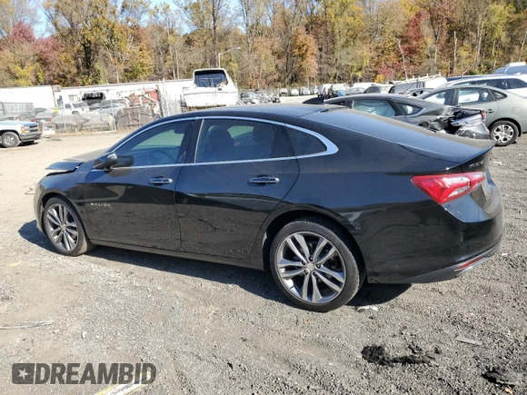2022 Chevrolet Malibu Premier with VIN 1G1ZE5SX1NF209034, listed as a Copart auction lot 78786664 with 38,640 mi miles and Salvage Title. Bid and sale history available at DreamBid. Image 2.
