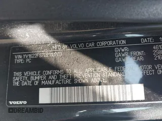 2012 Volvo S60 T5 with VIN YV1622FS7C2110703, listed as a IAAI auction lot 41974400 with 188,143 mi miles. Bid and sale history available at carsss.com. Image 9.