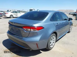 2022 Toyota Corolla LE with VIN JTDEPMAE8NJ227215, listed as a IAAI auction lot 41855168 with 24,563 mi miles and . Bid and sale history available at DreamBid. Image 4.