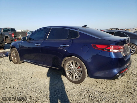 2017 Kia Optima SX Limited with VIN 5XXGV4L20HG158563, listed as a Copart auction lot 42458265 with 112,783 mi miles and Salvage Title. Bid and sale history available at carsss.com. Image 2.