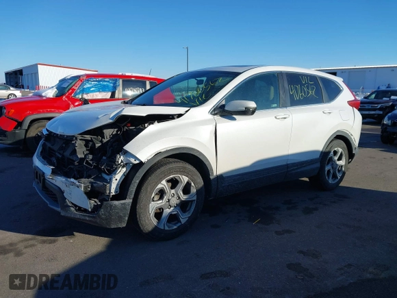 2019 Honda CR-V EX with VIN 5J6RW2H5XKL015974, listed as a IAAI auction lot 41760562 with 50,819 mi miles. Bid and sale history available at carsss.com. Image 14.