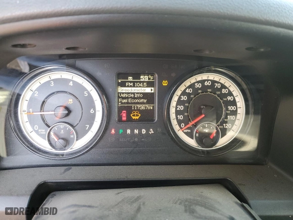 2018 Ram 2500 Tradesman with VIN 3C6UR5HJ5JG430547, listed as a Copart auction lot 42954955 with 117,367 mi miles and Clean Title. Bid and sale history available at carsss.com. Image 9.