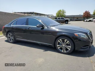 2017 Mercedes-Benz S 550e with VIN WDDUG6DB3HA291441, listed as a Copart auction lot 64854284 with 96,110 mi miles and Clean Title. Bid and sale history available at DreamBid. Image 4.